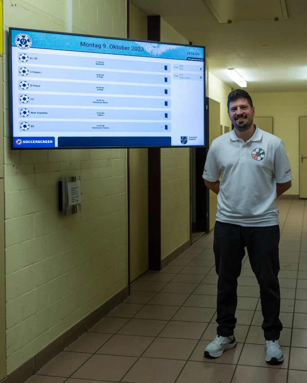 Soccerscreen beim SC Emmen